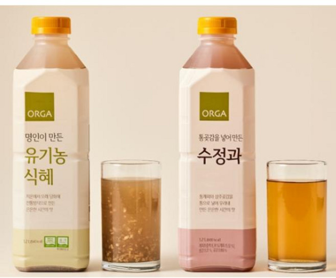 ORGA 명인이 만든 식혜와 수정과 1세트