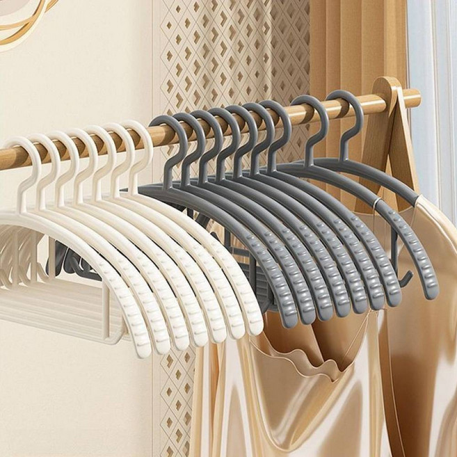 세븐버핏 어깨뿔 방지 논슬립 360도 회전형 옷걸이, 20개, 화이트