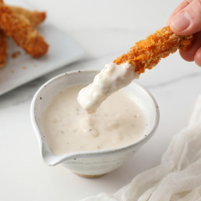 푸딩팩토리 어니언 소스 2kg 대용량 새우튀김 연어샐러드 디핑소스 드레싱, 1개