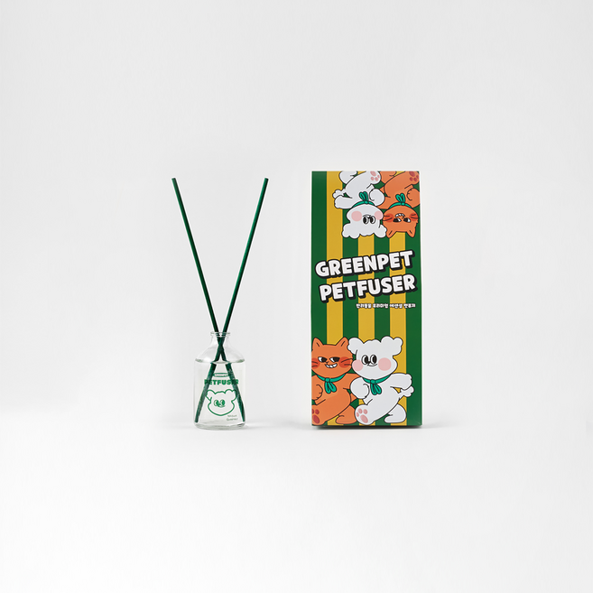 그린펫 펫퓨저 안전한 반려동물 디퓨저 방향제, 1개, 110ml, 네이처그리너리