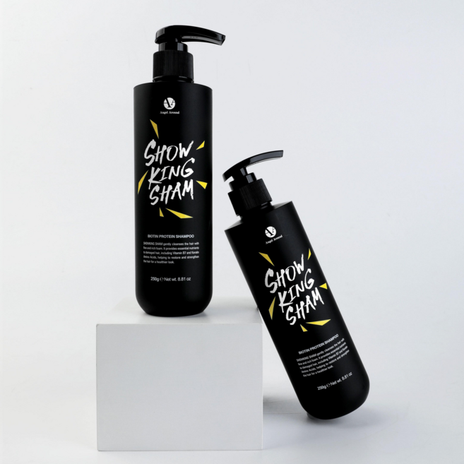 쇼킹클리닉 두피 영양 공급 약산성 바이오틴 쇼킹샴 단백질 샴푸, 1개, 250ml