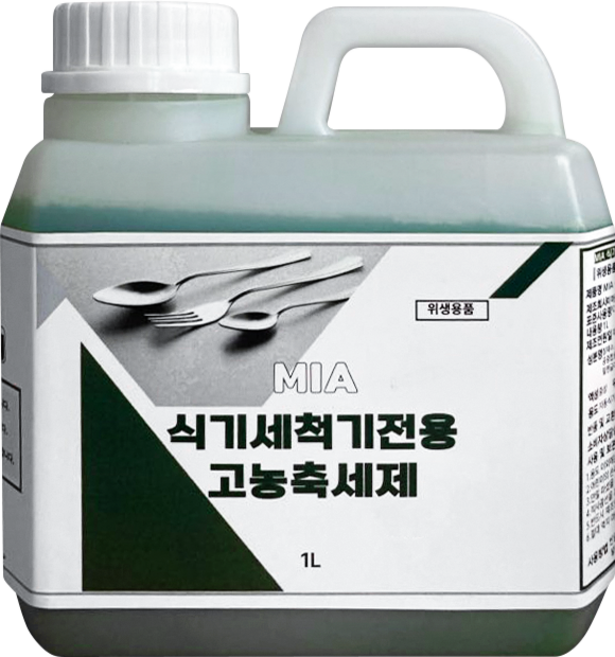 업소용 초고농축 원액 식기세척기세제 MIA, 1개, 1L