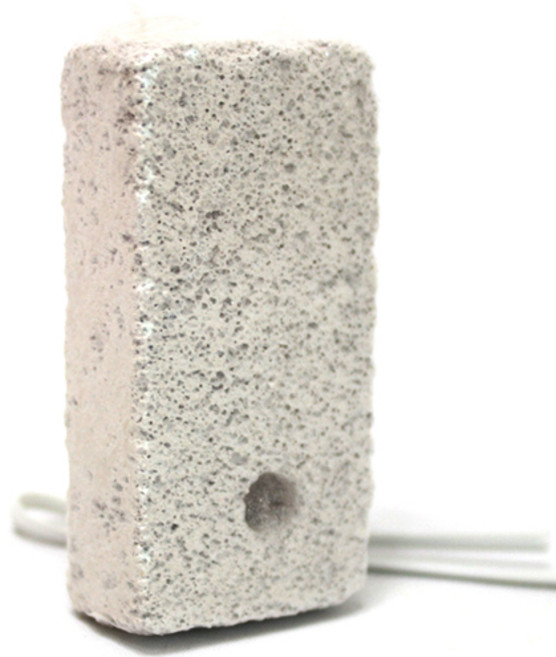 마사 소동물용 이갈이 덴탈 그라인딩 스톤 (100% 천연화산용암돌) - 고리형 토끼이갈이 햄스터이갈이 친칠라이갈이 앵무새부리갈이, 1개