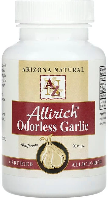 Arizona Natural Allirich 무향 마늘 캡슐 90정(캡슐당 85mg) ARZ-10100, 1 - 쿠팡