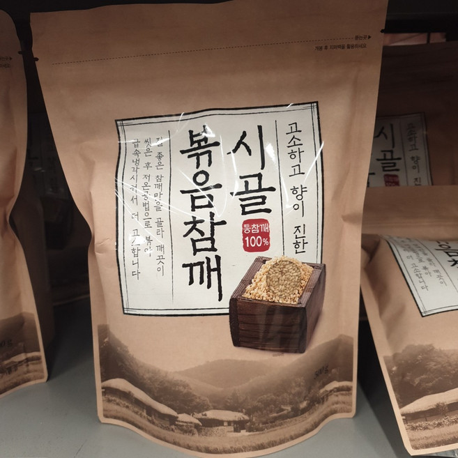 시골 볶음참깨, 500g, 1개