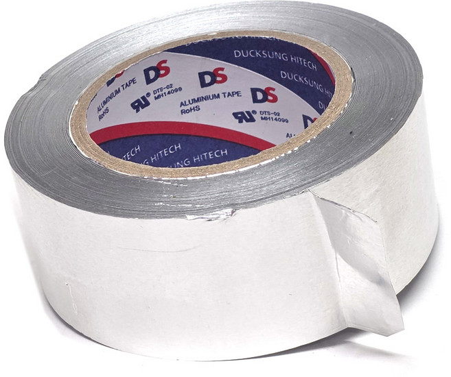 덕성 무지 알루미늄테이프 금속성테이프 100mm x 100m