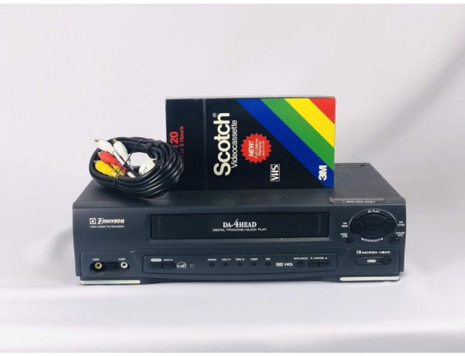 에머슨 EWV401B 비디오 카세트 레코더 플레이어 VCR Da-4Head, 에머슨 EWV401B 비디오 카세트 레코더 플레이어 V