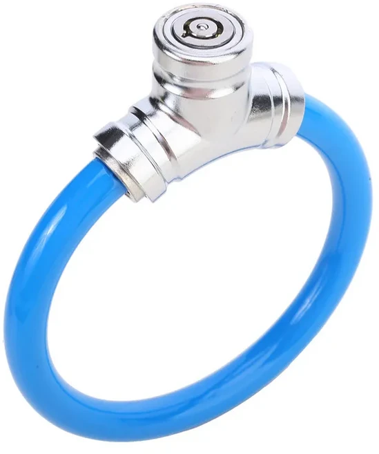 자전거 안전 잠금장치 강철 와이어 금속 범용 도난 방지 오토바이 케이블 2개의 열쇠 포함