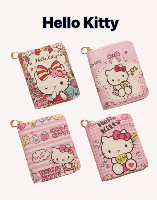 픽무 헬로키티 지퍼지갑 학생