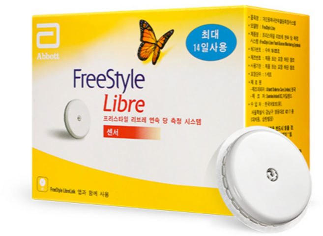 애보트 개인용 체내 연속 혈당 측정기, FreeStyle Libre, 1개