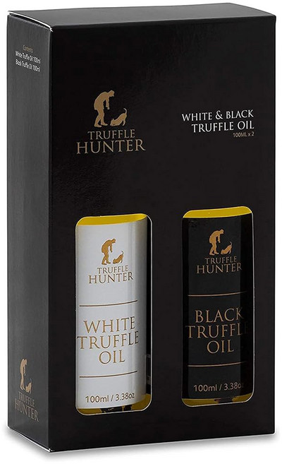 트러플헌터 블랙 앤 화이트 트러플오일 100ml x 2세트, 1 Black & White Truffle Oil -, 1세트