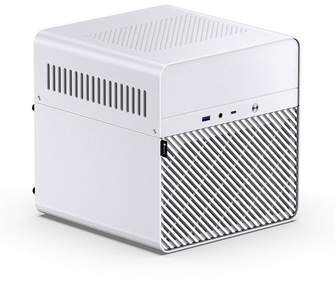 JONSBO N2 ITX 미니 케이스 올인원 홈 오피스 서버 PC 케이스 5 하드, 한개옵션1, 01 White