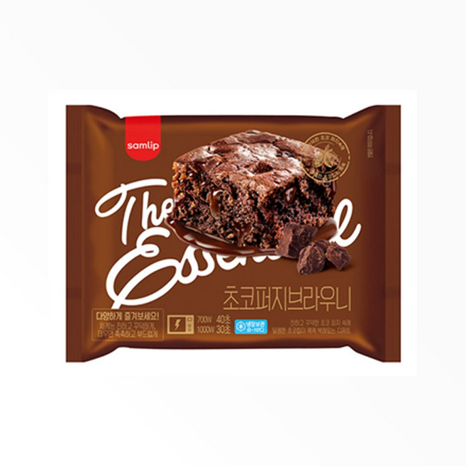 삼립 초코퍼지 브라우니, 8개, 115g
