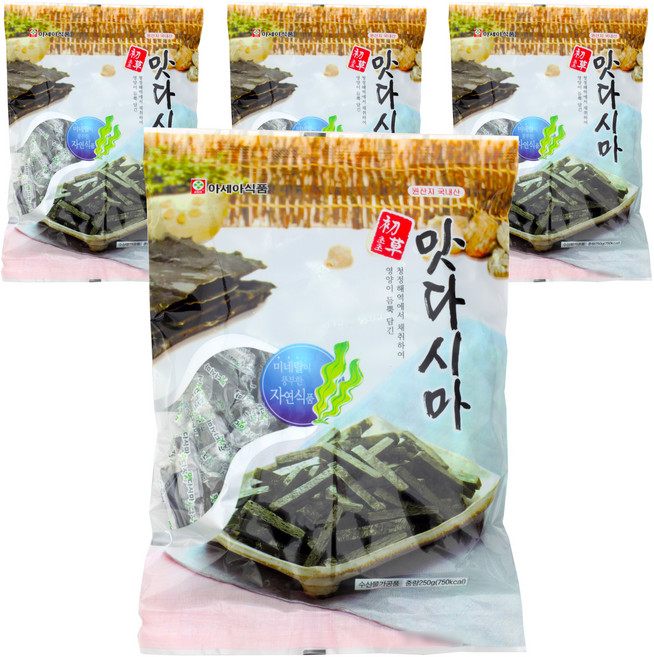 컬러푸드 맛다시마젤리, 250g, 4개