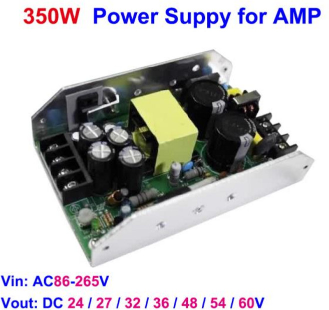 디지털 오디오 증폭기용 스위칭 전원 공급 장치 350W TPA3255 TPA3221 TPA3116 DC 24 36 48V DIY AMP용 스위치, [07] 54V6.5A