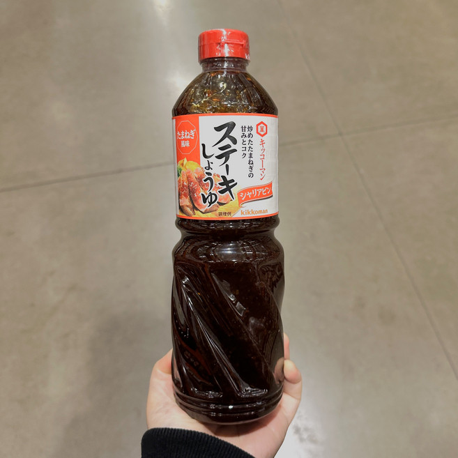 기꼬만 간장 스테이크 소스 볶은 양파맛 데리야끼 일식 대용량 업소용, 1개, 1.16kg