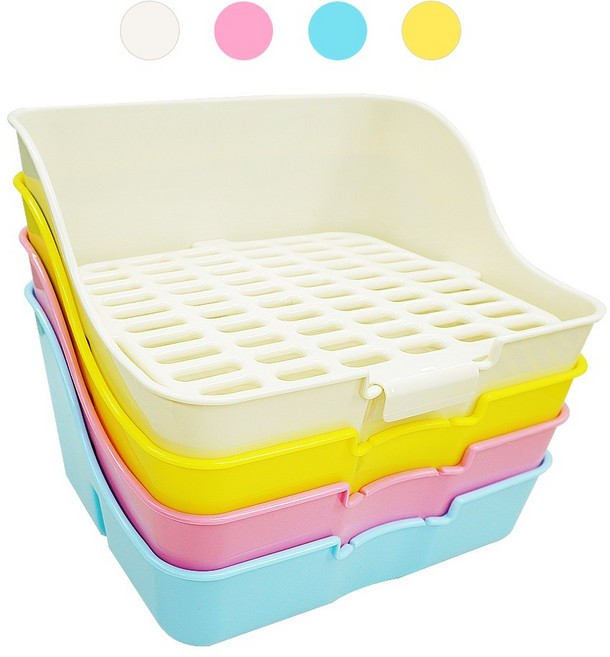 [카르노] 미니 사각 화장실, 1개, 핑크