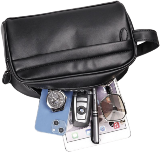 루코벤 데일리 가죽 골프 파우치백 프리미엄