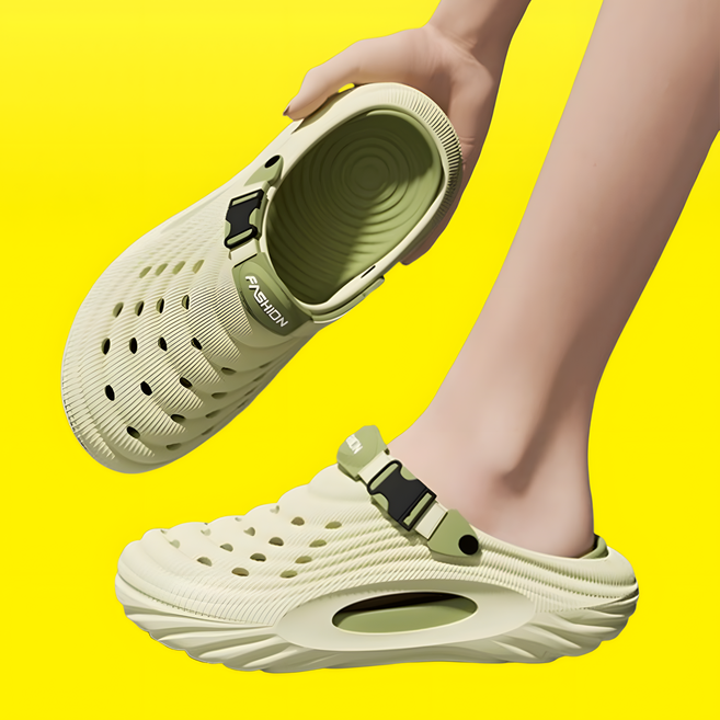 글로파이 여성 남자 발편한 쿠션 슬리퍼