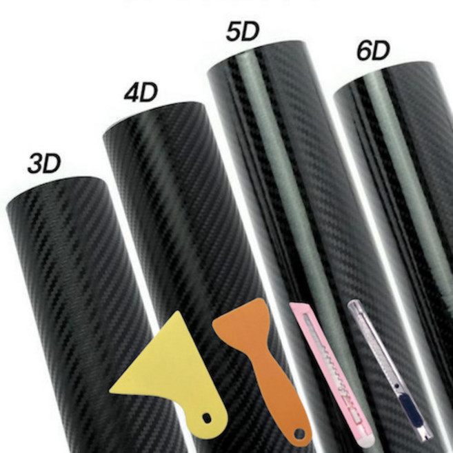 크롬죽이기 자동차 내부 외부 사이드미러 도어 오디오 기어 트림 박스 카본 무광 유광 하이그로시 랩핑지 시트지, 무광-3D-30*50CM, 1개
