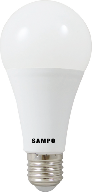 SAMPO 聲寶 E27 LED節能燈泡, 1個, 16w,白光, 白光