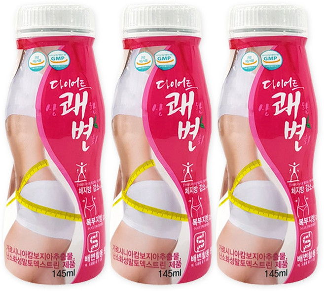 상쾌한변화 다이어트 쾌변, 145ml, 3개