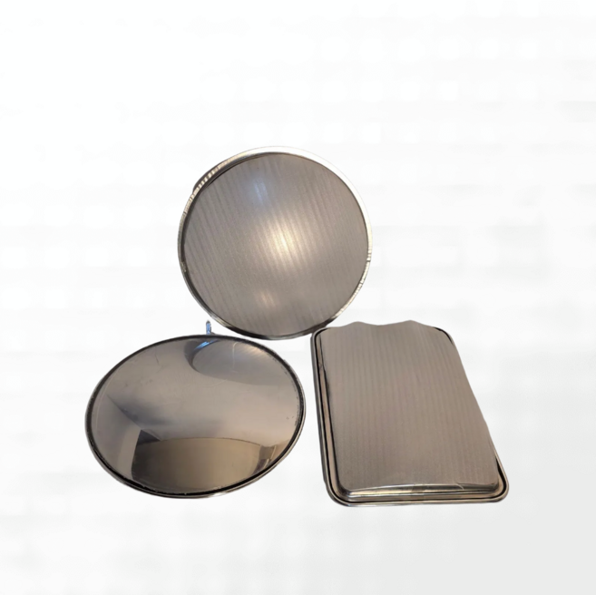 그린존 차량 하부 검색경 스텐 원형 사각 감시경 스텐304, 화이트, 1세트