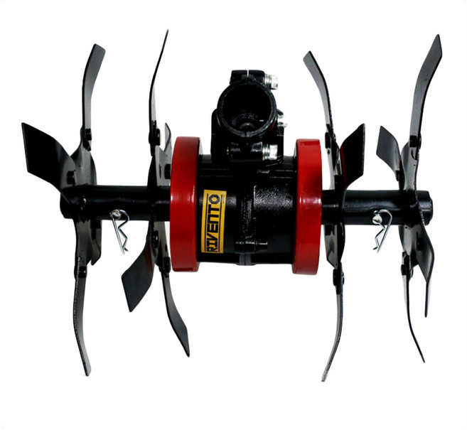 텃밭 관리기 예초기 부착 정원 관리 로타리기 풀제거, 1개