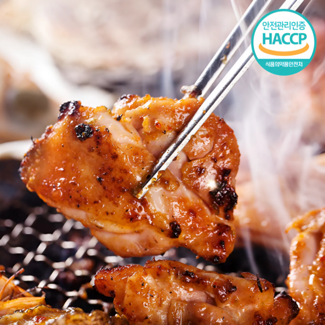 깐부푸드 국내산 춘천 엄마손 숯불 닭갈비 1kg 간장 일반 매운 맛선택, 매운맛, 1개