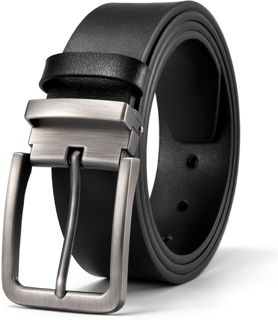 정품 가죽 남성 벨트 대형 캐주얼 벨트 합금 핀 버클 비즈니스 정장 벨트