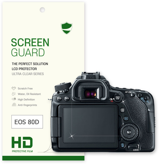 캐논 EOS 80D 액정보호필름 강화유리 1개입, 1개