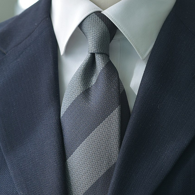 어버너 넥타이 젠가 블록 스트라이프 3color