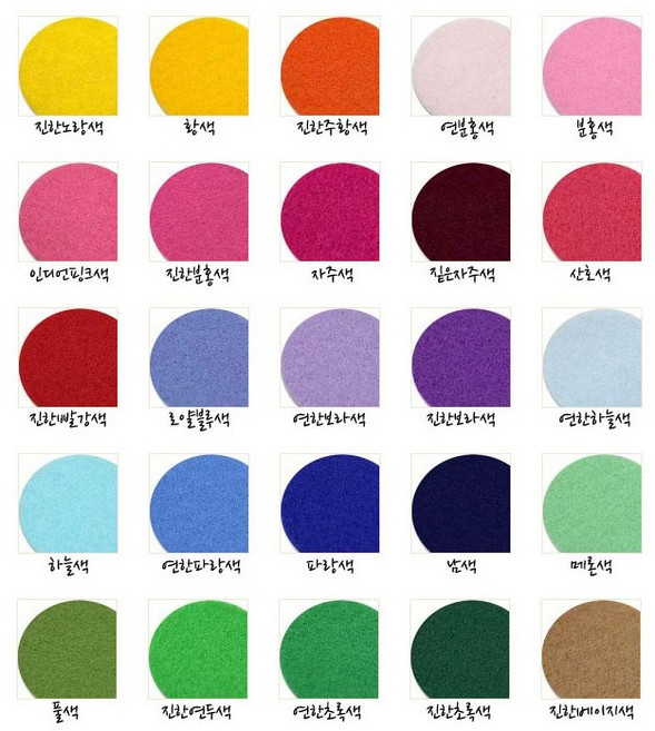 신원펠트 유수지 하트펠트 펠트공예 부직포 1마단위, 유수지[갈색] (신원-943)