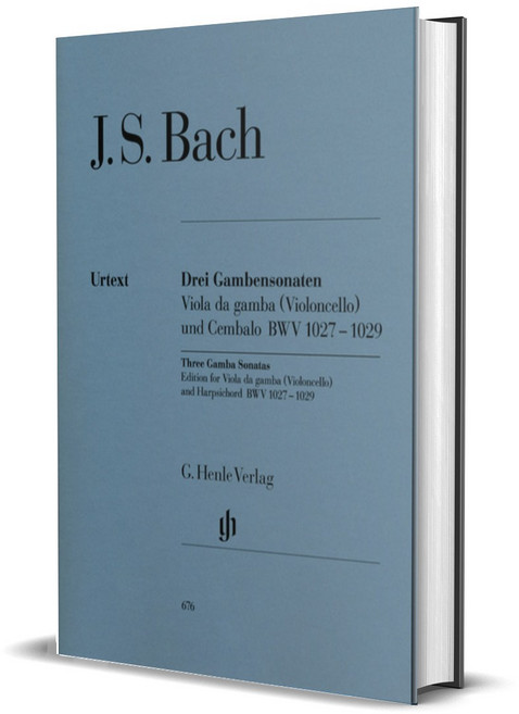 Bach - Three Gamba Sonatas - 바흐 비올라 다감바 또는 챌로와 하프시코드를 위한 소나타 [HN.676]