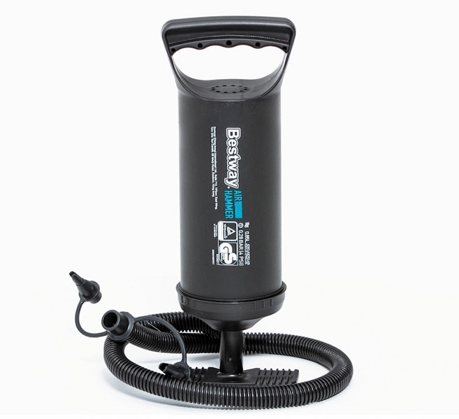 베스트웨이 에어 해머 850 중형 펌프 휴대용 튜브 매트 공기 주입기, 1개