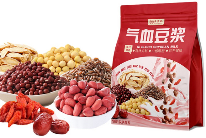 무당 기혈차 아침식사대용 황기 구기자 대추 한방 또우장, 3개, 300g