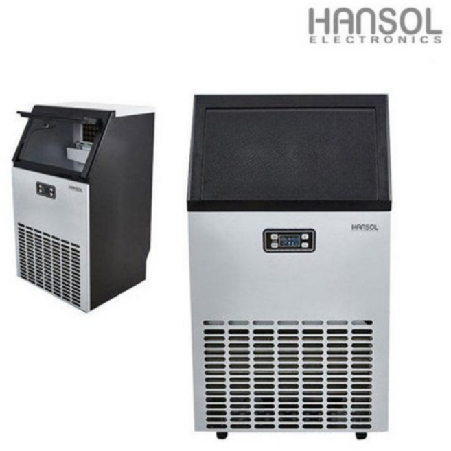 한솔 대형 제빙기 업소용 대용량 영업용 카페 사무실 얼음 1일 35kg, HSI-035KB+설치요청