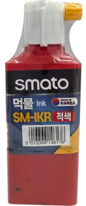 스마토 메탈 먹물 SM-IKR(적색) 20EA, 20개