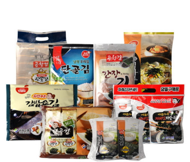 남광김 곱창도시락김 도시락김 볶음돌자반 식탁김 구운김밥김 김가루 간장김 05.곱창김 간장에찍어먹는김, 12g, 5개