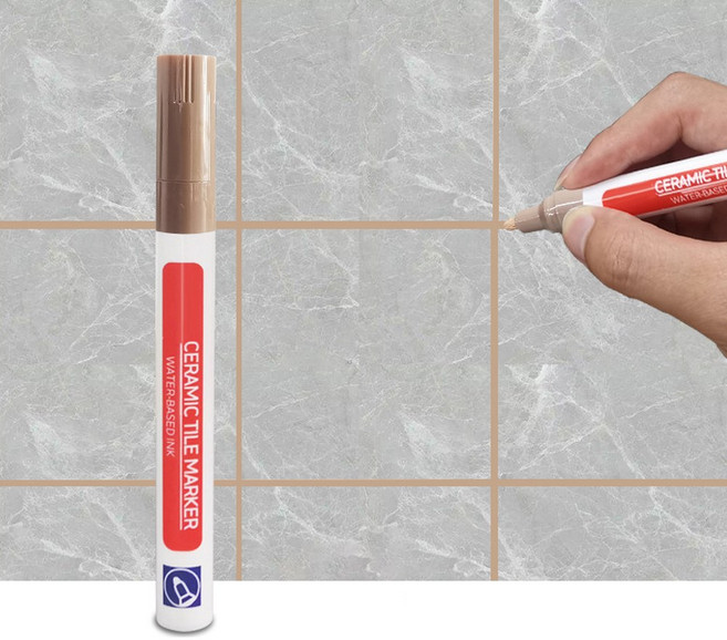 방수 타일 마커 수리 벽 복원기 펜 주방 바닥 욕실 오염 제거 도구 12, 06, 1개