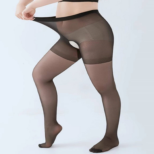 아띠Ahtty (2P / 2size / 4color) Y존 프리 배 조임 없는 트리플 빅사이즈 60~110kg 롱다리 키큰녀 3~6XL 엉덩이 두 줄 봉제선 20D 팬티 스타킹