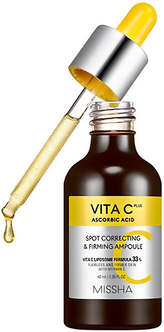 미샤 비타씨플러스 잡티씨 탄력앰플, 40ml, 2개