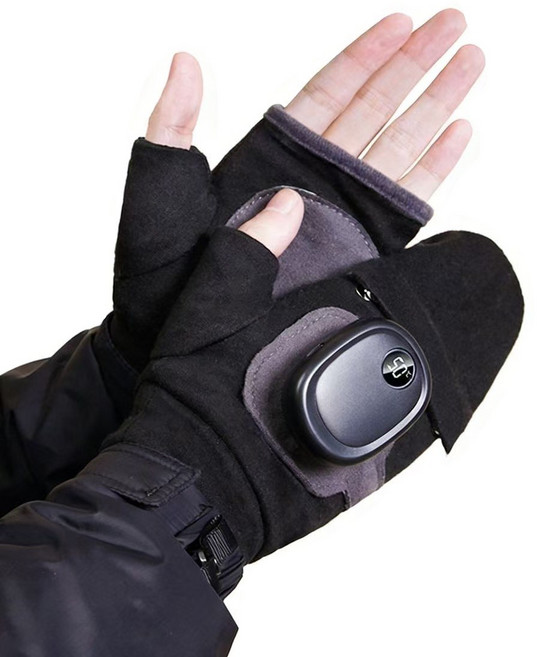유미코 발열장갑 USB충전식 방한 장갑 3단계 온도조절