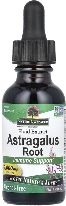 Nature's Answer 황기 뿌리 액상 추출물 알코올 무함유 2000mg 30ml(1fl oz), NaturesAnswer황기뿌리액상추출물알코올무함유20, 1개, 30ml - 쿠팡