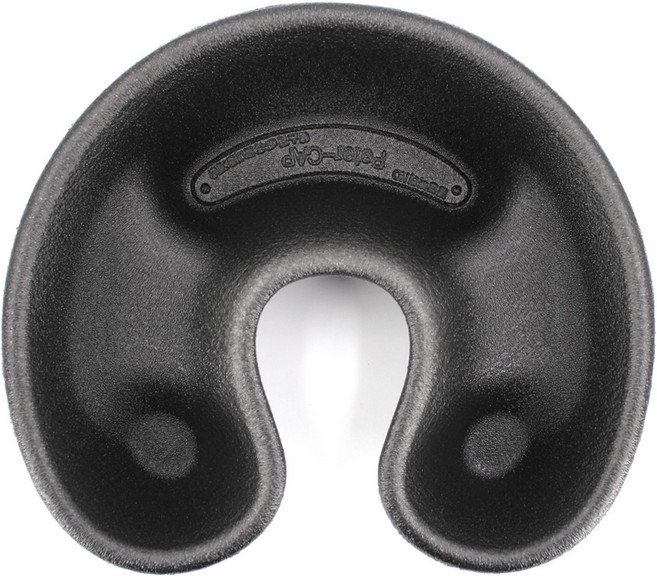 중화받이 검정 소 중화대 파마 염색 받침대, 1개