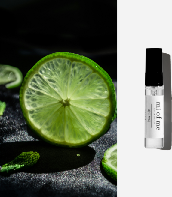 미오브미 라임 바질 앤 만다린 니치 향수 오드퍼퓸, 1개, 5ml