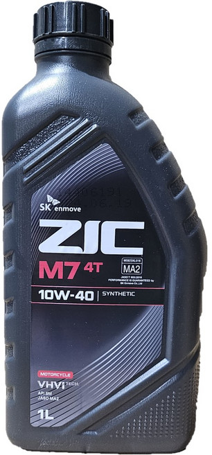 ZIC 지크 M7 4T 10W40 1리터, 1개