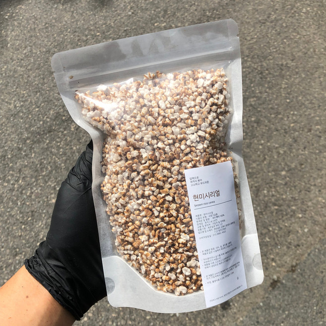 방앗간청년 압력으로 볶은 고소하고 부드러운 현미시리얼, 1개, 400g