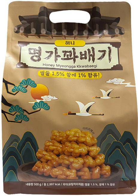 신제품 명가꽈배기 허니, 500g, 1개