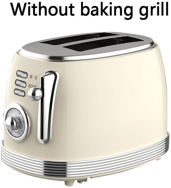 메이커 자동 토스터기 레트로 아침 DMWD 가정용 가열 식사 크로와상 샌드위치 220V 양면 굽는 기계, 02 White